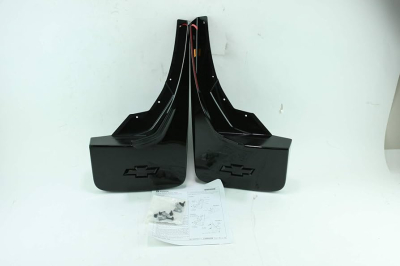 Chevrolet Silverado Rear Mudflap Set Gloss 14-19