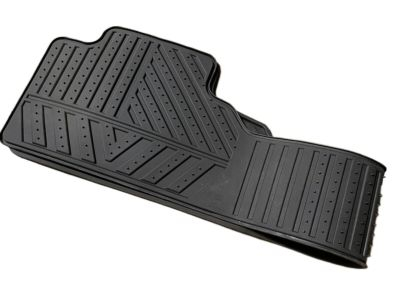 Chevrolet Silverado Black Floor Mat Set Front 14-19