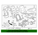GMC & Silverado Seat Reclining Actuator 14-19