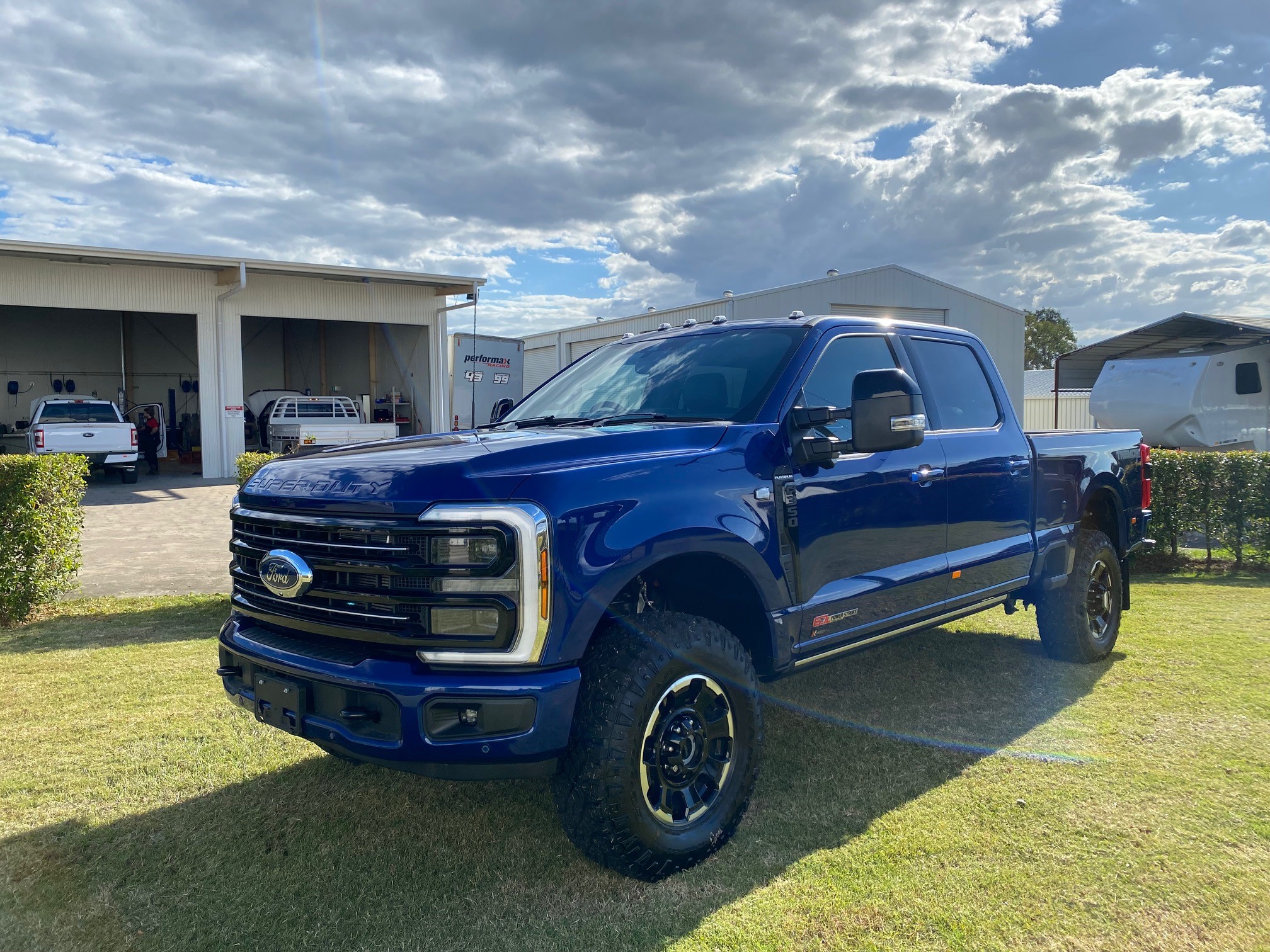 Performax 2023 Ford F250 Lariat Ultimate Antimatter Blue Performax 2023 Ford F250 Lariat Ultimate Antimatter Blue