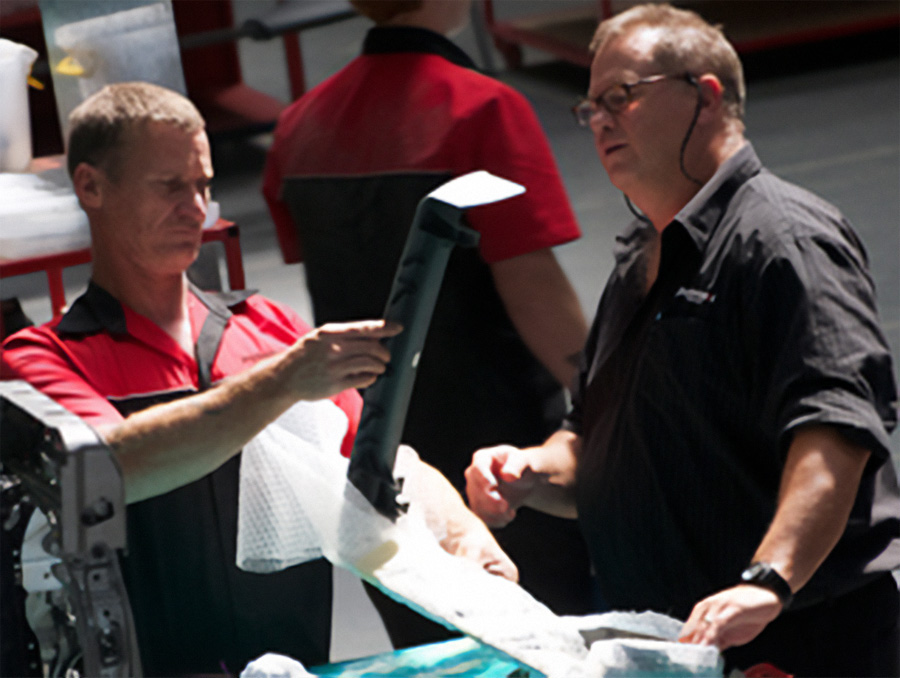 Performax International Inspecting Parts