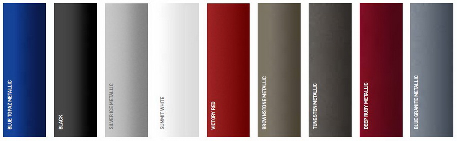 Exterior Colour Options