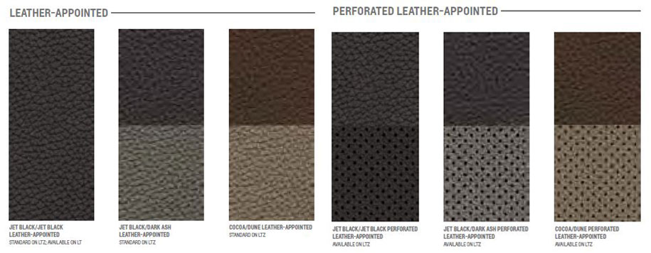 Leather Seating Options